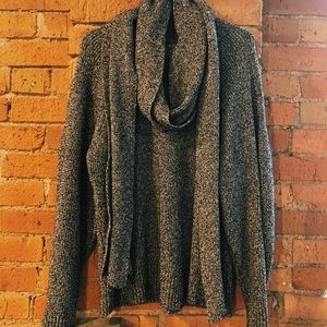 Mango Sweater w/ Matching Scarf